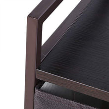 NATRUSS Scaffale Multiuso per Uso Domestico, Armadio Marrone Scuro, dormitori Universitari per corridoio d'ingresso per camere da Letto