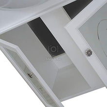 Base bagno con lavabo da 65 cm bagno shabby chic in legno bianco