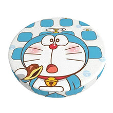 Doraemon - Coprisgabello rotondo per sedia da bar, lavabile, elastico, per sgabelli rotondi da 35,6 cm