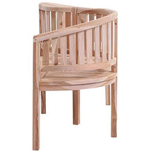 FAMIROSA Panchina da Giardino 120 cm in Massello di Teak-4581
