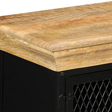 FAMIROSA Credenza 60x30x75 cm, in Legno Massello di Mango