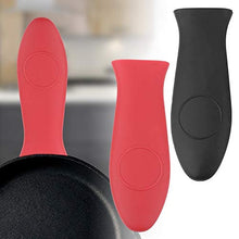 Tarente 2PCS Antisdrucciolevole del Supporto della Maniglia del Silicone Stoviglie Fusioni Copertura del Manicotto pentole pentole Maniglia Coperchio