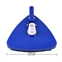 FLAMEER Accessori per Motoseghe Triangolari con Testa A Vuoto per Piscina
