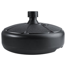 Base per ombrellone, base per ombrellone rotondo in plastica Supporto per bancone riciclabile, base per ombrellone