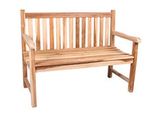 Trendy Home GmbH, panchina Mutambo, Larghezza: Circa 105 cm, Colore: Marrone