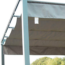 miozzi Pergola da Giardino 298x213x222 cm Telo Scorrevole Hype
