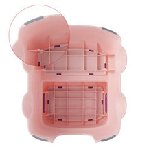 Sgabello Pieghevole, Scala for Bambini, Piccolo Pieghevole, Luce, Adatto A Cucina, Bagno, Camera da Letto (Color : Pink)