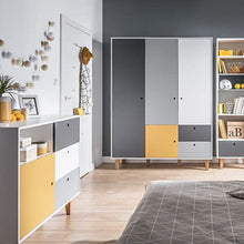 Armadio 3 ante Vox Concept - Giallo