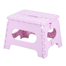 SPFCJL Poggiapiedi Pieghevole Punto Portatile DOT Antiscivolo per Bambini Sgabello per Bambini Sgabelli da Bagno Leggero per Il Campeggio per Viaggi all'aperto (Color : Deep Gray)