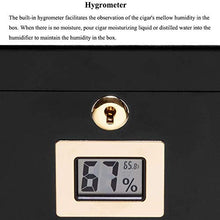 Adesign Cigar Box, Humidor, Cigar Humidor, Legno di Cedro, Grande capacità Sigaro, in Stile Europeo Cigar Cabinet