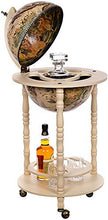 Tavolo bar su ruote, bar a casa, una macchina bar, globi mondo trolley,White
