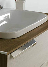 Set Mobile Lavabo Specchio LED Arredo Bagno Moderno Boston100 CERAMICHEMIRANDA-Larice