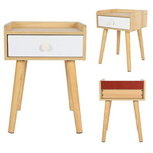 DFGH Comodino Semplice Camera da Letto Moderna da Letto Comodino Cassetto Cassetto Mobile Comodino (Colore Legno)