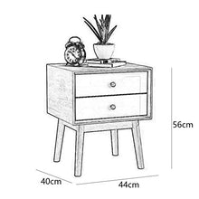 MMWYC Comodino Addensare Domestica Pine all'Ingrosso Locker Doppio pompaggio Camera di Studio da Terra Multifunzione Storage Box (Color : Walnut)