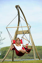 Amazonas Hammock AZ-2030520 Swinger Poltrona Sospesa Red, Rosso, 77x107x135 cm