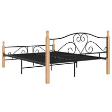 FAMIROSA Giroletto Nero in Metallo 160x200 cm-4943