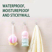Premium Wall Hooks, 15 Kg (MAX) Heavy-Duty Self-Adhesive Hooks, Nail Free Transparent Seamless Hooks, Waterproof and Oilproof, Suitable for Bathroom Kitchen Reusable Utility Hooks -20 Pieces