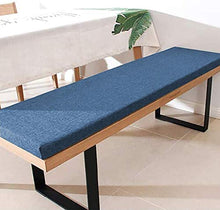 Cuscino per panca da esterni, imbottitura in schiuma, 120 x 30 cm, comodo e durevole, imbottitura di ricambio per panca da giardino o altalena, 2 3 4 posti