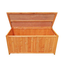 Scatola box contenitore baule da esterno giardino 127x55x60 cm