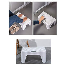 Poggiapiedi da Ufficio Sgabello da Terra Toilette da Toilette Ottone for Adulti Sgabello Step in Plastica da Studio