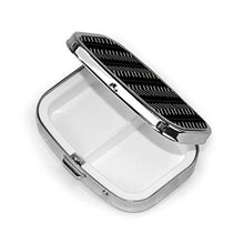 Scatola quadrata per pillole medicinali Mudcloth Fashion Pill Organizer da viaggio per pillole integratori vitamine