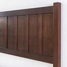 ZINUS Adrian 31 cm Letto in legno con testiera | Base in legno massello | Supporto per doghe in legno | Facile da montare | 140 x 190 cm | Stile rustico