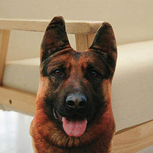 FairOnly 3D Simulate Dog Shape Plush Throw Pillow with removable cover