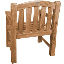 Poltrona da giardino XXL in legno di teak Bari, extra forte