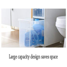 Comò e cassettiere Armadio di stoccaggio Cucina Armadio Accanto ad Ampio Armadio spogliatoio Mobile di stoccaggio Lavatrice (Color : White, Size : 4 Floors)