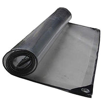 MTYLX Teloni, Multiuso Incatramata-Telo Impermeabile in Pvc Trasparente Addensare Tarp Balcone Rain Curtain Impianto Capannone Tenda da Campeggio,4.25X6.25M