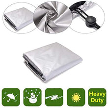 Yardwe coperture per mobili da Giardino per Esterni Set di mobili Resistenti per Esterni Resistenti copritavolo Quadrato e sedie (150 x 150 x 75 cm)