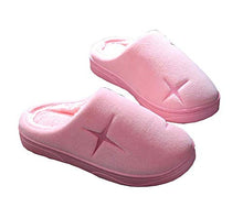 Black Temptation Modello di Fiocchi di Neve Confortevole casa Antiscivolo Pantofole casa Lavabili, Rosa