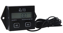 SaySure - Digital Engine Tach Tachometer Hour Meter Gauge Replacement