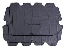 Quick-Star - Copertura di Ricambio Universale per Dondolo a 3 posti, Grigio