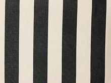 DRALON - Rivestimento impermeabile in teflon acrilico a righe, colore bianco e nero