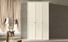 Armadio a 3 Ante battenti. Patinato Beige (cm. 148 x 55 x 251h)