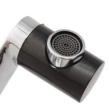 HYY-YY Rubinetto della Cucina a 360 ° Ruota Spray Montato Piattaforma Chrome Bagno lavabo Tap Cascata Rubinetto Mobili