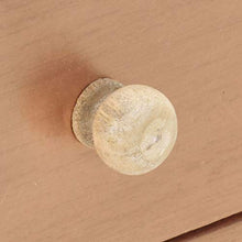 Tidyard Comodino in Legno Massello di Mango con Cassetti,Comodino Rustico,Comodino con Cassetti,Comodino Camera da Letto,Comodino Cameretta,Comodino Rustico 40x35x50 cm