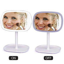BD.Y Specchi per Il Trucco 47 Luci a LED 360 Rotazione dello Specchio del Desktop Touch Screen Professionale Specchio di cortesia Specchio cosmetico Controsoffitto