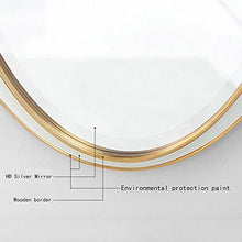 Bathroom mirror Specchio Bagno Nordico Semplice Specchio Ovale a Parete Specchio da Trucco Specchio da Bagno