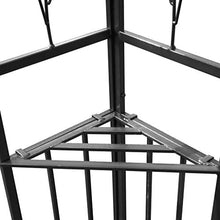 vidaXL Gazebo con Tetto Doppio 3x4 m Antracite