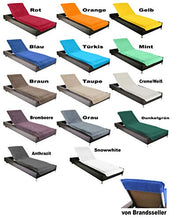 Brandsseller - Rivestimento per sdraio, in spugna 100% cotone, 75 x 200 cm
