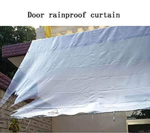 MTYLX Teloni, Multiuso Incatramata-Telo Impermeabile in Pvc Trasparente Addensare Tarp Balcone Rain Curtain Impianto Capannone Tenda da Campeggio,4.25X6.25M