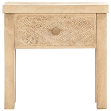 Tidyard 2 pz Comodino Moderno in Legno Massello di Mango,Comodino Camera da Letto Classico,Comodino con Cassetto,Comodino Cameretta,Tavolino da Salotto Comodino Porta Oggetti 40x30x43 cm