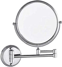 WQERLC Specchio a Parete, Specchio Di Bellezza per il Bagno - Specchio da Parete per Bagno Dell'Hotel - Doppio Specchio Ingranditore Telescopico Pieghevole, Specchi da Bagno a Parete
