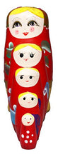 SaySure - Set of 5 Cutie Nesting Dolls Matryoshka Madness Russian Doll