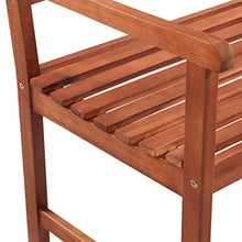 vidaXL Panchina da Giardino con Giardino Classica Legno Resistente per Esterno