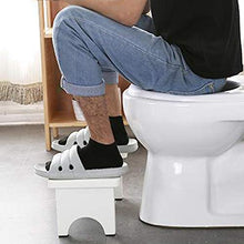 Camisin, sgabello per WC in legno massello, sgabello da squat Pit sgabello per WC
