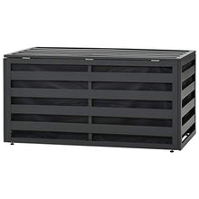 vidaXL Contenitore per Giardino in Alluminio 100x50x50 cm Antracite