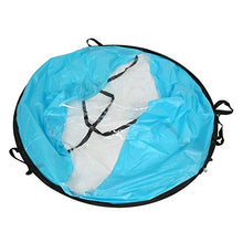 Vbest life 108 cm Foldable Kayak Downwind Kayak Sail with Transparent Window And Storage Bag(Blu)